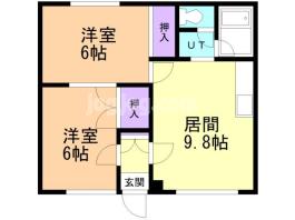 ＧＬＯＲＹ貝塚の間取り