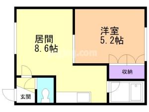 アビターレの間取り