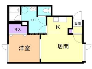 ＰＬＡＩＮ⑤の間取り