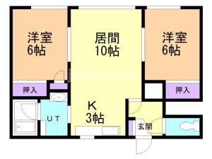中村ハイツの間取り
