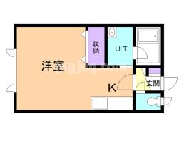 ハイツカネミの間取り