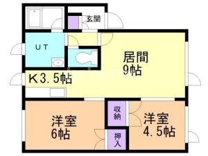 フレンテの間取り