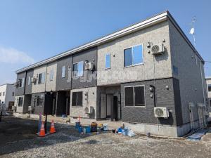 千歳市里美１丁目のアパートの外観