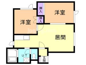 コスモス１７の間取り