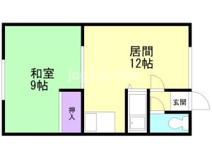 ハイツ太幸の間取り