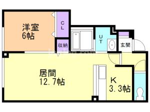 ブリアンコリーヌの間取り