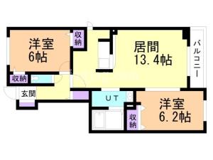 サザンクロスの間取り