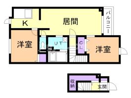 ノースパレスの間取り