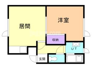 メゾンあづまⅡの間取り