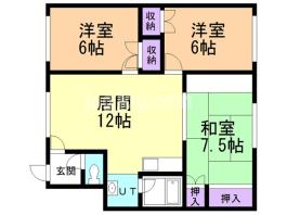 プレジデントハウスの間取り