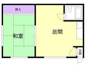 ウエストハイツの間取り