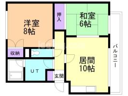 グランドール桂の間取り