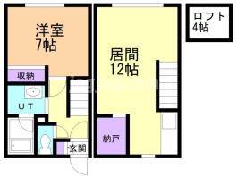 緑が丘ハウスＢの間取り