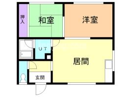 クラーベルハイツの間取り