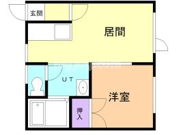 サンフロンティアタウンＡの間取り
