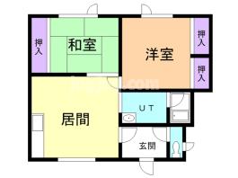 アルファ春日Ｎｏ．８の間取り