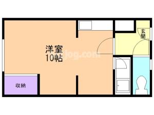 グリーンハイツの間取り