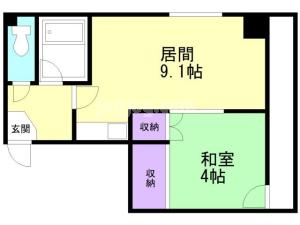 第２遠野ビルの間取り