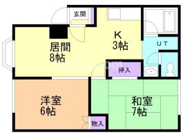 ガーデンハイム真栄の間取り