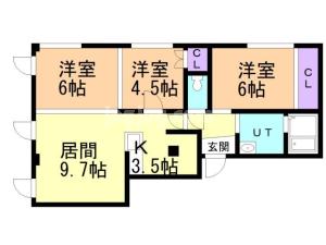 ｆクローバーの間取り