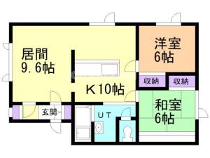 川端トムテＢの間取り