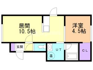 ＧＡＲＲＲ　Ⅰの間取り