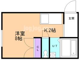 アクシルコート（旧栄マンション）の間取り