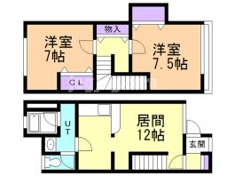 コーポシバタＫの間取り