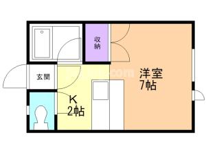 シャルムＳＯＩ７の間取り