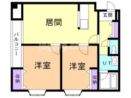 帯広１６丁目ビルの間取り