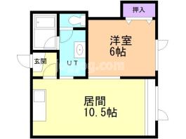 サクセスハイム⑩の間取り