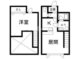 木いちごＭ－１の間取り