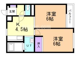 シルキーハイムの間取り