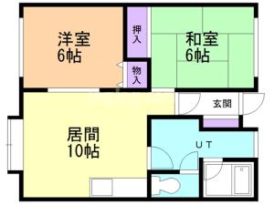 柏泉ハイツの間取り