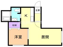 パールハイム桑園の間取り
