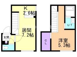 グランメール　RA・N23の間取り