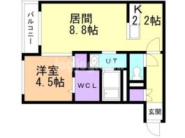 CREA　MIYANOSAWA（クレア　宮の沢）の間取り