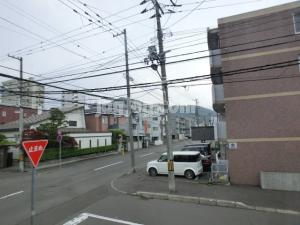 平安マンションのバルコニー