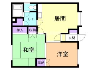マルニハイツの間取り