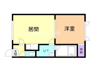 エステートｉｎアースの間取り