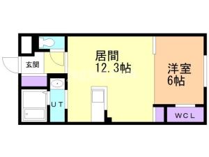 Ｇｒａｃｅ　Ｅｃｏ野幌駅前の間取り