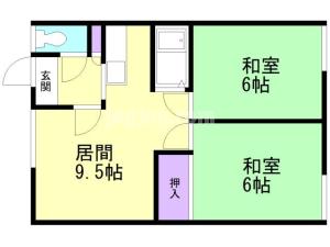 シャトーマルセイユの間取り