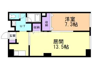 メゾンクシロの間取り