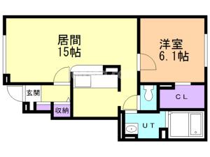 クレストールの間取り