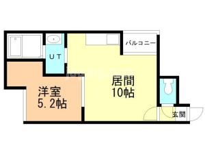 ユーファー水天宮の間取り