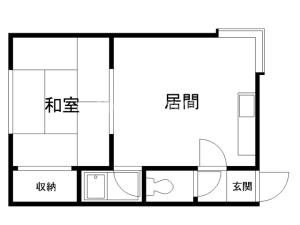 ハイムアサヒの間取り