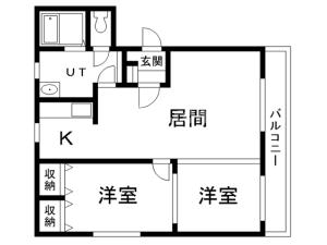 ソレイユ２３の間取り