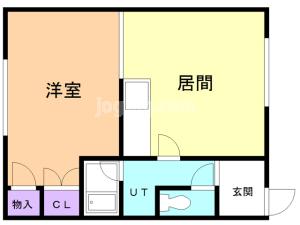 シティハイツの間取り