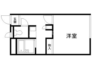 レオパレス小柳の間取り