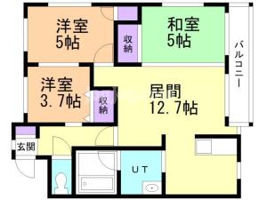 スシキンプラザの間取り
